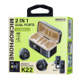 Бездротовий петличний мікрофон Remax K22 2in1 Type-C+Lightning