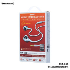 Навушники Remax RM-655 Metal 3.5mm 