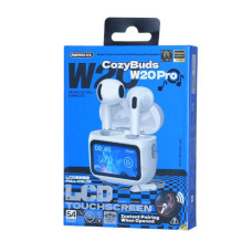 Бездротові навушники Remax W20 Pro Touch Screen ENC CozyBuds 