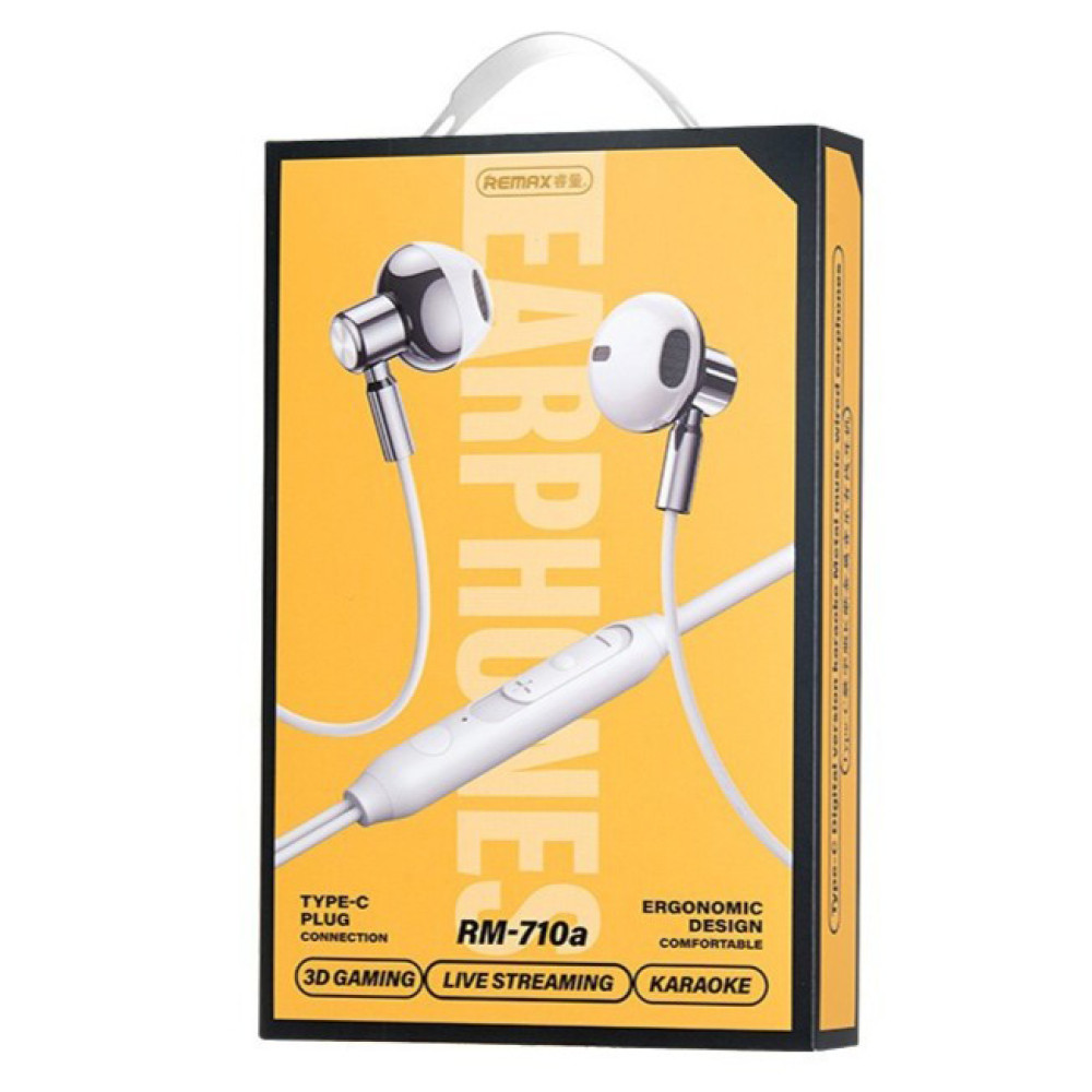 Навушники Remax RM-710a Type-C