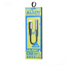 Перехідник Remax C22 Velocity Receptacle audio adapter Lightning to 3.5mm 0.12m