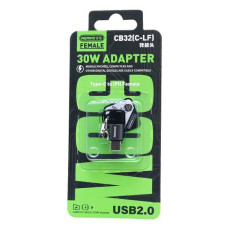 Перехідник OTG Remax CB32 Smartlink Series 30W Type-C male to Lightning female