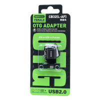 Перехідник OTG Remax CB32 Smartlink Series Lightning male to USB female
