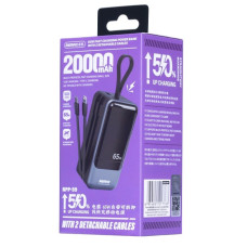 УМБ Power Bank Remax RPP-59 Dinba Series 20000mAh PD65W+QC60W (with 2 cable Type-C+Lightning)