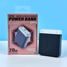 УМБ Power Bank Remax RPP-9 Cube Series Magnetic 10000mAh PD20W з бездротовою зарядкою