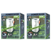 УМБ Power Bank Remax RPP-123 Gutitan Series 60000mAh PD27W+QC22.5W (з ліхтарем)
