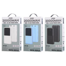 УМБ Power Bank Remax RPP-680 Cynlle Series 20000mAh PD20W+QC22.5W (with cable Type-C+Lightning)
