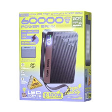 УМБ Power Bank Remax FP-6 60000mAh 100W (з ліхтарем)