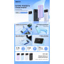 УМБ Power Bank Remax RPP-683 Reyluck Series 10000mAh 2.1A (with cable Type-C+Lightning+USB)