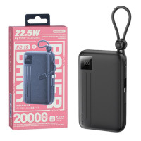 УМБ Power Bank Remax FC-15 20000mAh 22.5W (with cable Type-C+Lightning)
