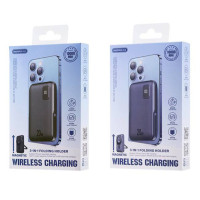 УМБ Power Bank Remax RPP-695 10000mAh PD20W+22.5W з бездротовою зарядкою та підставкою