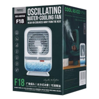 Вентилятор Remax F18 Oscillating з водяним охолодженням (з вбуд. акум.) (4000mah)