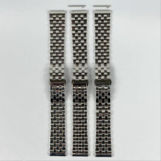 Ремінець для годинника універсальний Metal Design2 Color1 20mm (Silver)