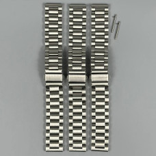 Ремінець для годинника універсальний Metal Design6 Color1 20mm (Silver)