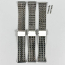 Ремінець для годинника універсальний Metal Design3 Color1 22mm (Silver)