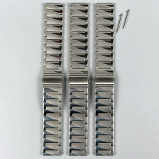 Ремінець для годинника універсальний Metal Design11 Color1 22mm (Silver)