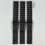 Ремінець для годинника універсальний Metal Design11 Color1 22mm (Black)