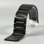 Ремінець для годинника універсальний Metal Design11 Color1 22mm (Black)