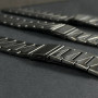 Ремінець для годинника універсальний Metal Design11 Color1 22mm (Black)
