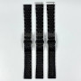 Ремінець для годинника універсальний Metal Design2 Color1 20mm (Black)