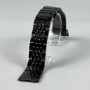 Ремінець для годинника універсальний Metal Design2 Color1 20mm (Black)