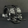 Ремінець для годинника універсальний Metal Design2 Color1 20mm (Black)