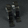 Ремінець для годинника універсальний Metal Design2 Color1 20mm (Black)