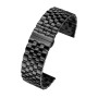 Ремінець для годинника універсальний Metal Design2 Color1 20mm (Black)
