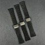 Ремінець для годинника універсальний Metal Design3 Color1 22mm (Black)