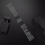 Ремінець для годинника універсальний Metal Design3 Color1 22mm (Black)