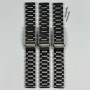 Ремінець для годинника універсальний Metal Design6 Color1 20mm (Black)