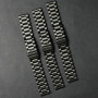 Ремінець для годинника універсальний Metal Design6 Color1 20mm (Black)