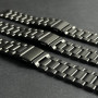 Ремінець для годинника універсальний Metal Design6 Color1 20mm (Black)