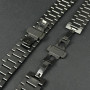 Ремінець для годинника універсальний Metal Design7 Color1 20mm (Black)