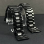 Ремінець для годинника універсальний Metal Design7 Color1 20mm (Black)