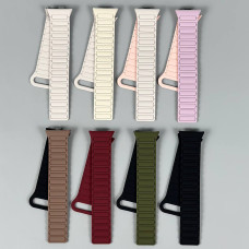 Силіконовий ремінець Segment Xiaomi Smart Band 8-9-10 Pro-Redmi Watch 4-5-6