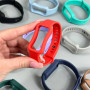 Силіконовий ремінець на фітнес браслет Xiaomi Smart Band 9 Active