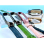 Ремінець на фітнес браслет Xiaomi Mi Band M3/Mi Band M4 Сombined Steel-Leather