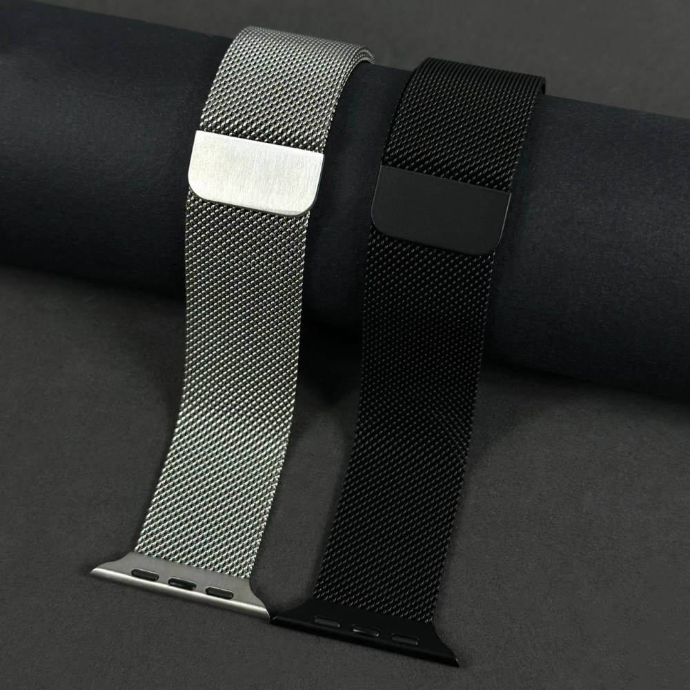 Ремінець Milanese Loop for Watch blister Black,Silver 38,40,41mm
