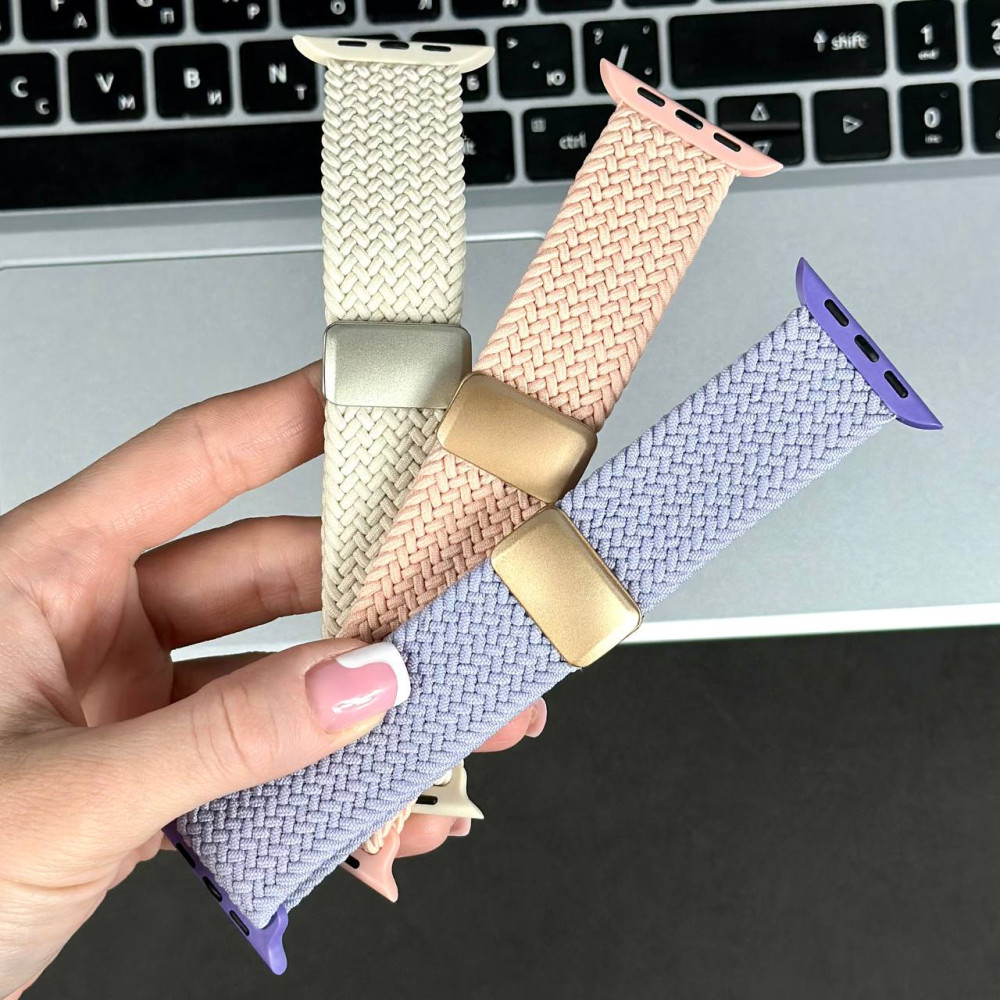 Ремінець STR Braided with Magnetic Buckle for Watch 42,44,45,49mm