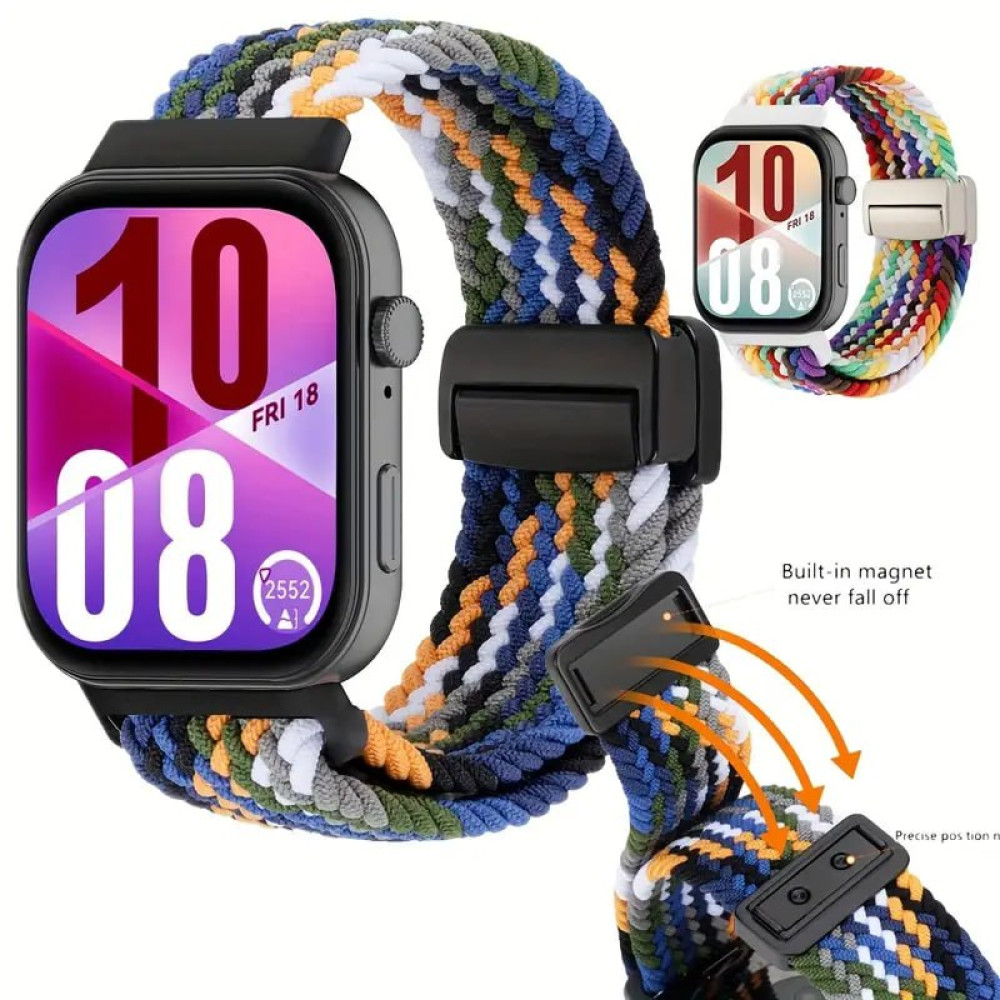 Ремінець STR Braided with Magnetic Buckle for Watch 42,44,45,49mm