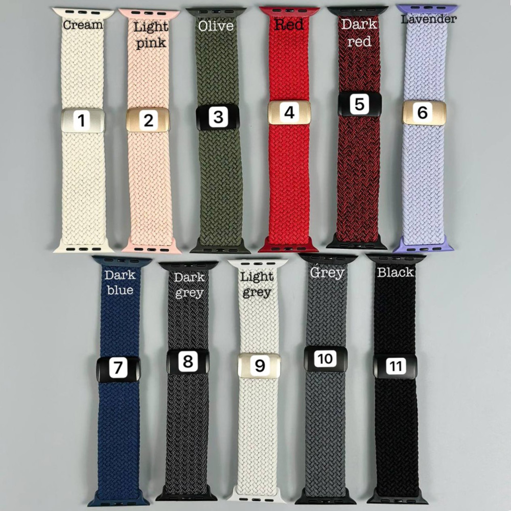 Ремінець STR Braided with Magnetic Buckle for Watch 42,44,45,49mm