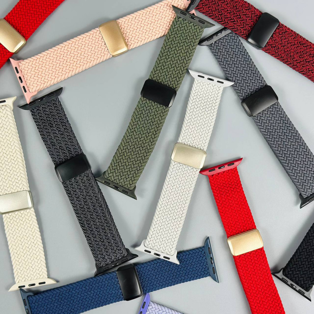 Ремінець STR Braided with Magnetic Buckle for Watch 42,44,45,49mm