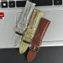 Ремінець для годинника універсальний Leather Crocodile 22mm
