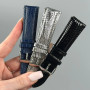 Ремінець для годинника універсальний Leather Crocodile 22mm