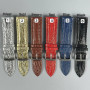 Ремінець для годинника універсальний Leather Crocodile 22mm