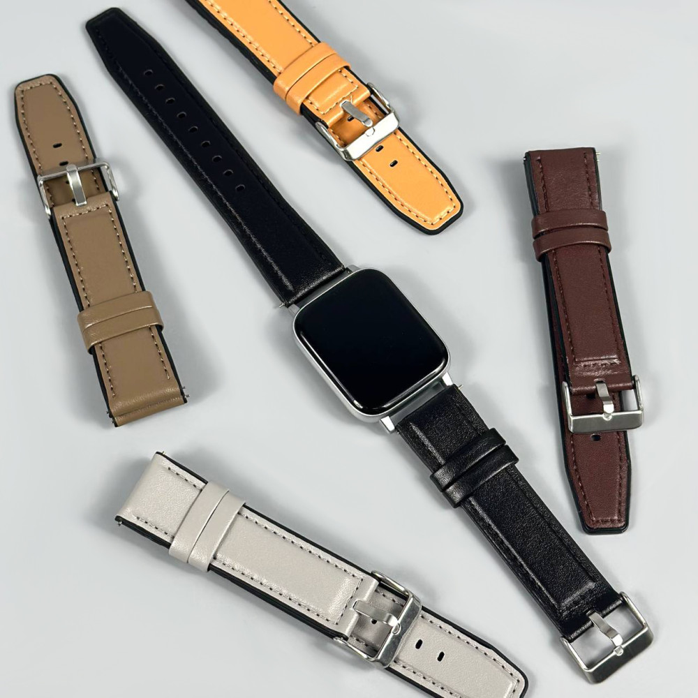 Ремінець для годинника універсальний Leather Casual Color 22mm