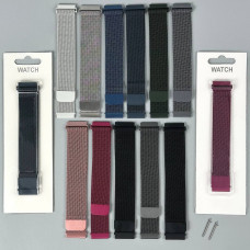 Ремінець для годинника універсальний металевий Milanese Loop 22mm