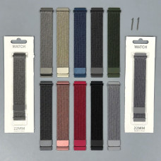 Ремінець для годинника універсальний металевий Milanese Loop 22mm
