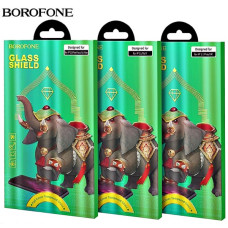 Захисне скло Borofone Elephant Series Full Cover Silk Tempered Glass iPhone 14 Pro (2022) 6.1"